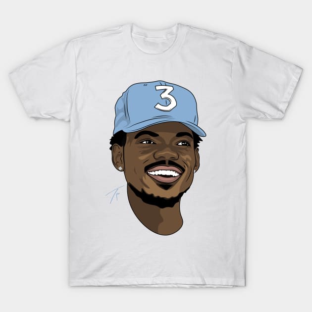 Chance The Rapper T-Shirt by Super Atomic Tees